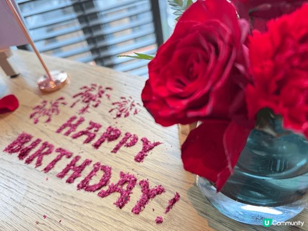 地方舒適，環境優雅，適合慶祝生日的好地方，而同食物美味