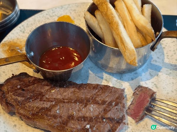 今日同同事去左蘭桂坊高級西餐廳Porterhouse 食商務...