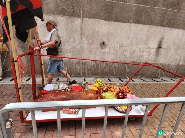 shau kei wan西灣河譚公誕 一直有遊行到筲箕灣 還...