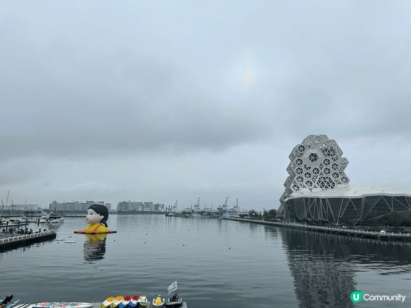 高雄流行音樂中心是高雄一大景點之一，燈光秀真的好看又震撼，而...