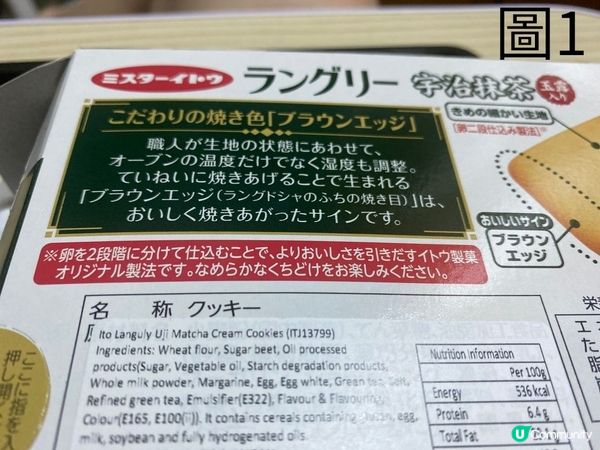 零食試味😋！伊藤抹茶曲奇🍪！