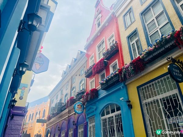 終於去咗深圳童話小鎮🏰📸！