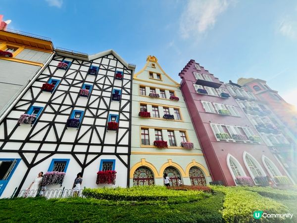 終於去咗深圳童話小鎮🏰📸！