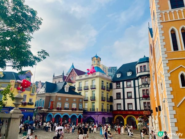 終於去咗深圳童話小鎮🏰📸！