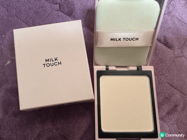 milktouch蜜粉好好用，而且細細盒有鏡有粉撲，最緊要係...