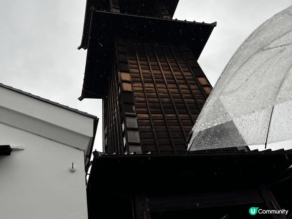 最後一天川越市行程， 天公都不做美， 整天傘不離手，沿途無遮...