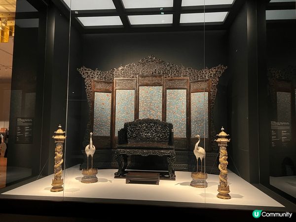 香港打卡熱點：香港故宮文化博物館，展示多件珍貴文物，當日是特...