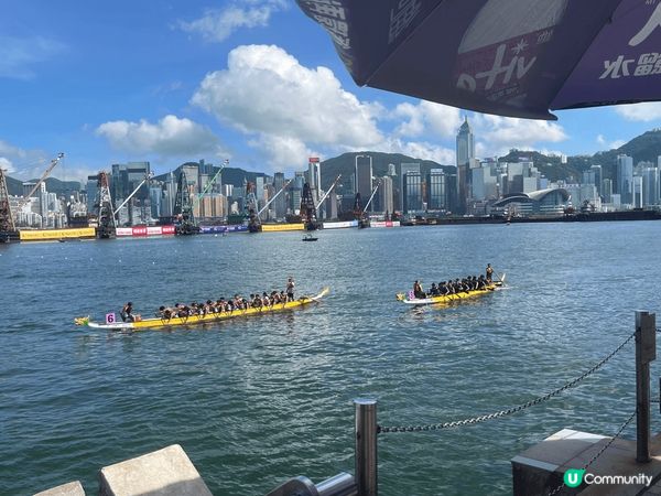 喺香港睇龍舟賽真係好有氣氛！端午節嗰陣，尖沙咀東部海濱就會有...