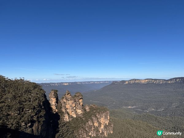 這些是澳洲悉尼著名的景點，包括邦達海灘、藍山國家公園以及悉尼...