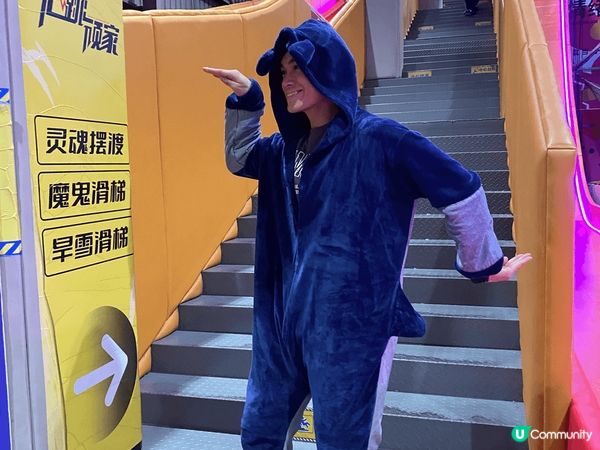 1)深圳室內遊樂場心跳頑家，有好多高空活動玩