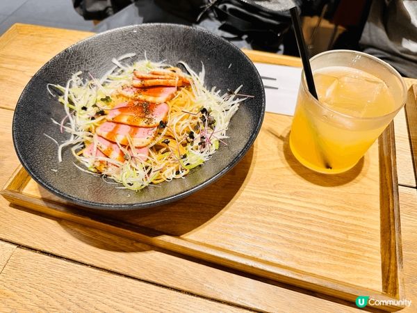 (圖1）雪花大根豬肉柚子胡椒意粉