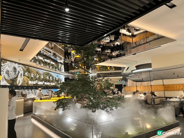 滿龍山房-深圳福田平安金融中心內，室內有造景藝術，還有乾冰池...