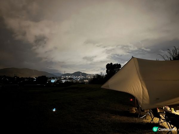 一齊去camping, 一齊住嘢食，仲可以望到夜景，享受平靜...