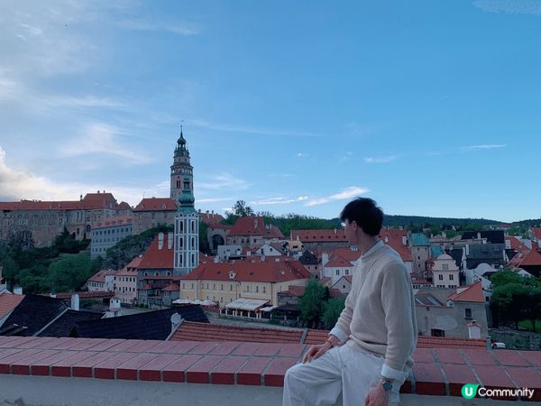 CK TOWN📍捷克🇨🇿小鎮，位於小鎮入口觀光平台，超適合打...