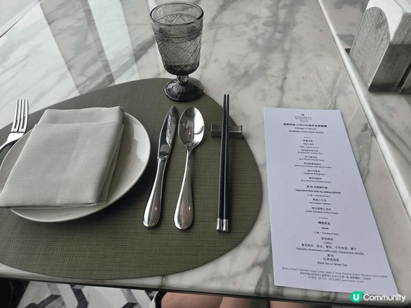 深圳南山香格里拉既semi buffet 甜品同冷盤任食，至...