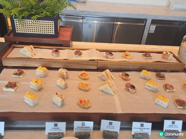 深圳南山香格里拉既semi buffet 甜品同冷盤任食，至...