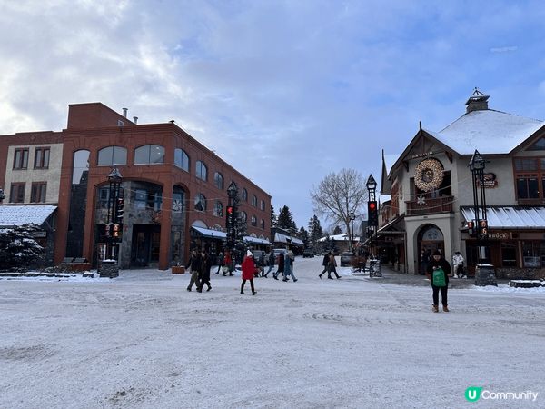 冬天的加拿大，落雪既景色真係好靚♥️