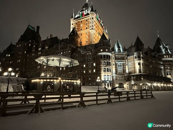 冬天的加拿大，落雪既景色真係好靚♥️