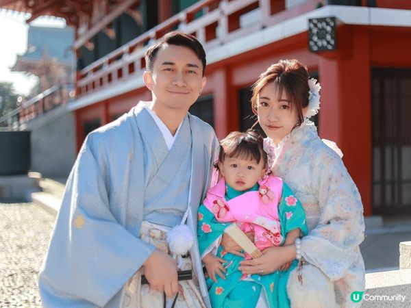 喜歡帶女兒到世界各地不同地方遊玩，