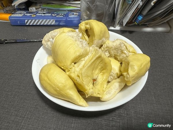 今期榴槤當做，無論係惠康買嘅TP金枕頭，定係Aeon買既靈猴...