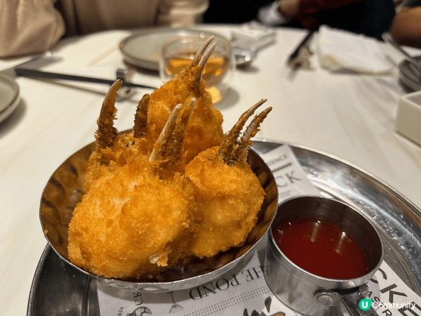 自細都鐘意食嘅炸蟹鉗，香脆熱辣，爽口彈牙。正正。