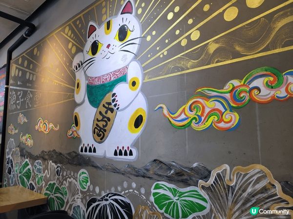 長洲日式裝横小店"漁子食堂"龍利香腸意粉，色香味俱全，好味道...