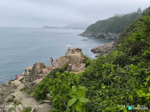 歌連臣角炮台大電視，輕鬆短途路線，小西灣海濱花園出發。