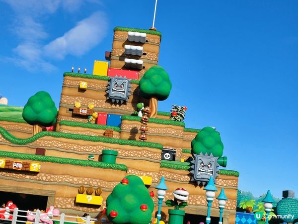 大阪環球片場 Mario 的日與夜