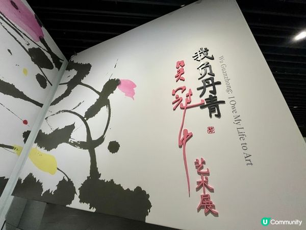 吳冠中展覽巧遇藝術小哥哥！🤩 在深圳美術館新館！🎨 