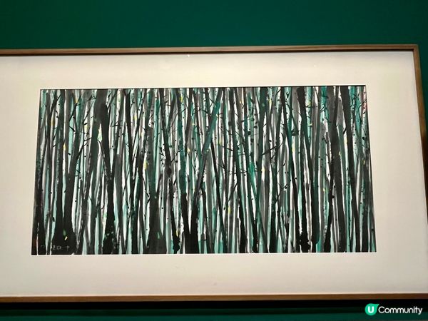 吳冠中展覽巧遇藝術小哥哥！🤩 在深圳美術館新館！🎨 