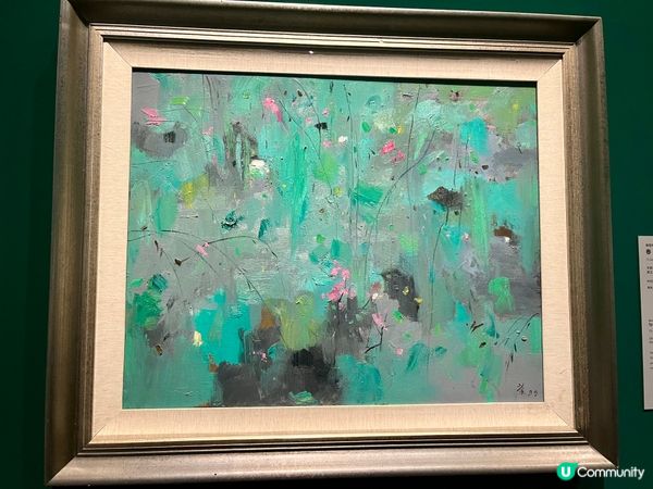 吳冠中展覽巧遇藝術小哥哥！🤩 在深圳美術館新館！🎨 