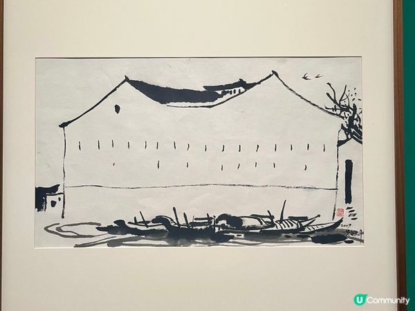 吳冠中展覽巧遇藝術小哥哥！🤩 在深圳美術館新館！🎨 