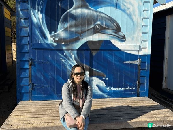 位於墨爾本的布萊頓沙灘，除了有水清沙幼，水天一色的絕美的沙灘...