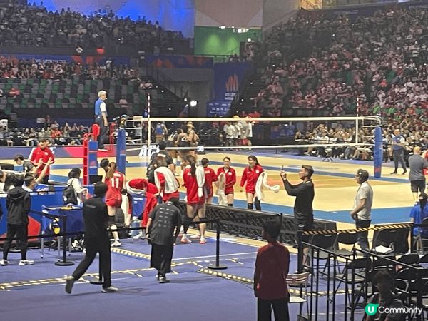 女排VNL 係每個夏日的盛事，啟德體藝館絕對係今個夏日嘅打卡...