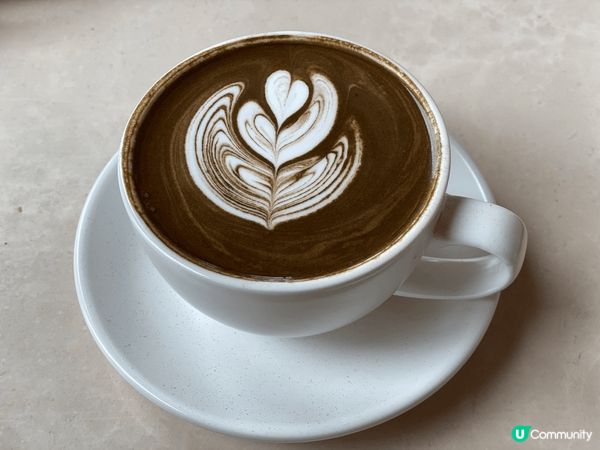 望到靚靚既拉花，令用餐增加食慾！😂
