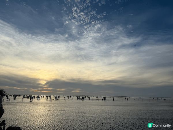 高美濕地非常值得係黃昏時間去睇一睇！日落非常美，值得一去！