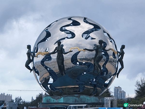 最近去咗廣西北海華邑酒店，就喺北海銀灘旅遊度假區度，行去「天...