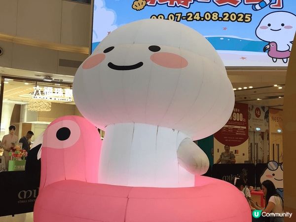 想成為乖巧寶寶的小朋友要來了，近日在MIIKIK商場中庭的位...