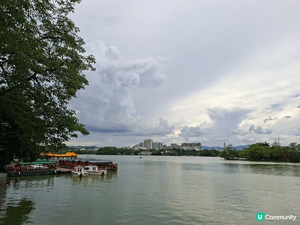 惠州必去景點 一 惠州西湖，有重點文物保護的泗洲塔，是西湖八...