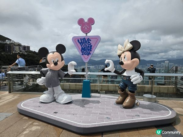 山頂之上，屬於我嘅「Mickey Keep It Real」...