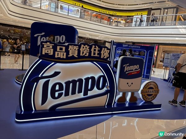在大圍圍方的Tempo 攤位絕對是大家不能錯過的打卡點。大會...