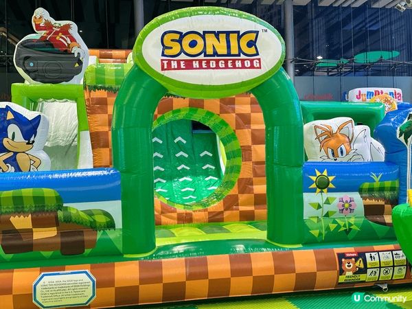 荃新天地超音鼠彈床！小朋友放電必去！ 🦔🤸‍♀️