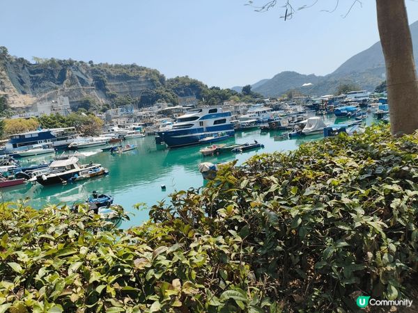 鲤魚門是一個吃海鮮和拍攝海景的好地方，它給人一種感覺像小村莊...