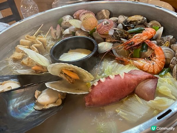 首爾麻浦站海鮮巨型海鮮鍋！🤩 爆汁貝類超正！🤤
