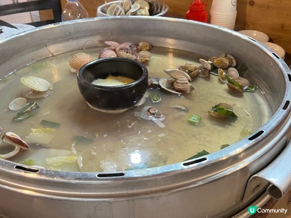 首爾麻浦站海鮮巨型海鮮鍋！🤩 爆汁貝類超正！🤤