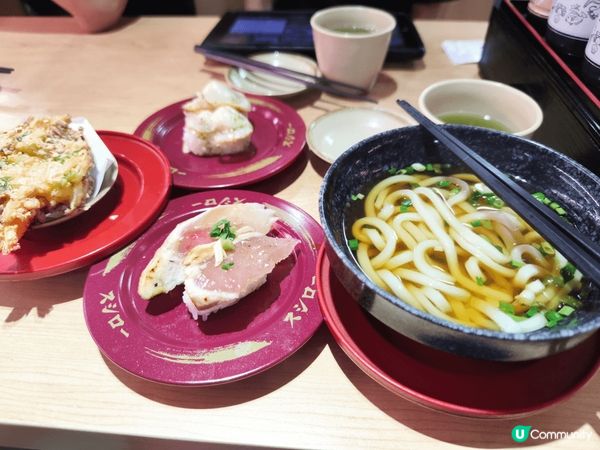 前幾日晏晝去咗壽司郎食lunch，排咗陣隊先入座。迴轉帶款式...