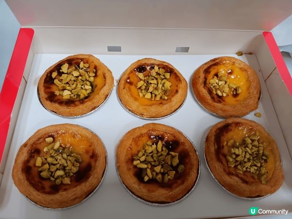 肯德基新推出開心果脆粒葡撻非常好食，既有蛋味亦有開心果香味，...