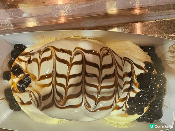 我第1次食呢間am.pm既招牌甜品，黑糖厚鮮奶梳乎厘3件，即...