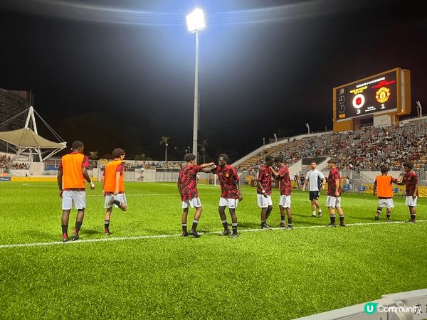 撐港超！曼聯U16踢爆旺角大球場🔥⚽️ 