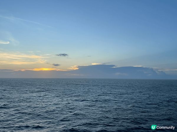 放空享受兩日一夜喺公海郵輪之旅，完全斷捨離！睇住無際大海食自...